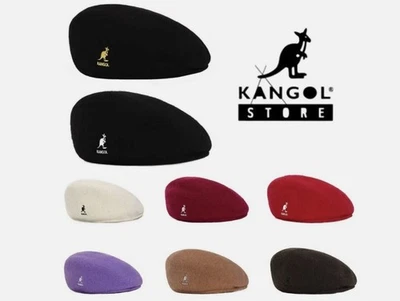 KANGOL Barett Schiebermütze Efeu Cabbie Baskenmütze Flat Cap Hüte Mützen NEU DE