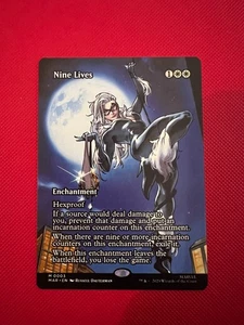 Nine Lives 0003 Borderless Spider-Man MTG Marvel Universe Eternal - Legal - Bild 1 von 2