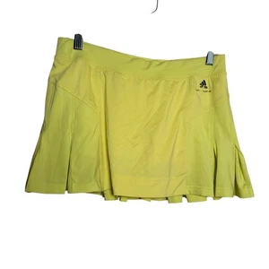 Adidas x Stella McCartney Skirt Women's 40 Neon Skort Mini Athletic Lined - Picture 1 of 12