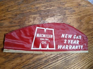 McMillan Ring Free Oil Attendant Hat 1940s - Picture 1 of 4