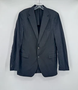 Chaqueta Blazer Prada Para Hombre Negra US 40 IT 50R 100% Algodón Hecha en Italia - Imagen 1 de 6