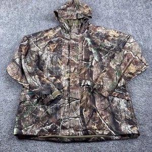 Gander Mountain Jacket Mens Large Tall Tech H2O RealTree Camo Hunting Waterproof - Picture 1 of 10
