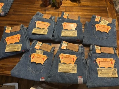 Levi's 501XX-0193 джинсы 32 x 32 новый с Ярлыками винтажный Cone Mills джинсовой ткани сделано в Мексике 99-02 - Изображение 1 из 3