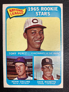 1965 Topps Baseball #581 Tony Perez RC HOF EX Cincinnati Reds
