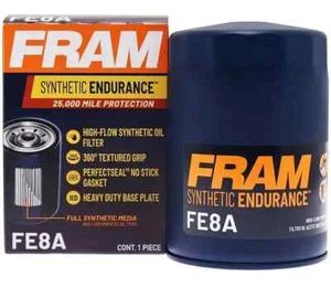 FRAM FE8A Endurance Premium 25,000 mile Oil Filter for Ford Lincoln Mercury - Picture 1 of 4