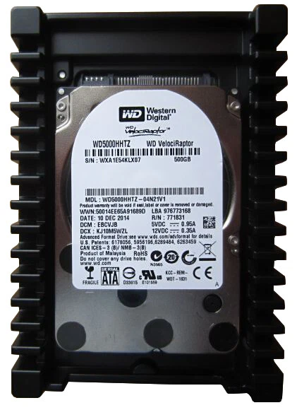 WD5000HHTZ WD5000HHTZ-04N21V1 Hard Drive 500Gb 2.5 SATAIII - Image 1 of 1