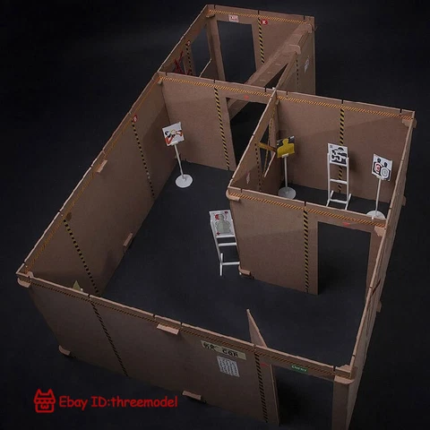 Mini Times Toys 1/6Scale M025 Shoot House PVC Action Figure In Stock Cover