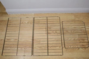 Genuine GE Gas Range Rack Set (3) WB48X20249 WB48X26677 for JGBS66DEK4WW NEW - Picture 1 of 4