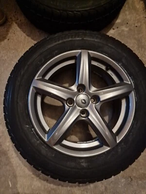 4x Winterreifen für RENAULT  205/60 R16 92H Bridgestone  + Hankook 2x  - Bild 1 von 4