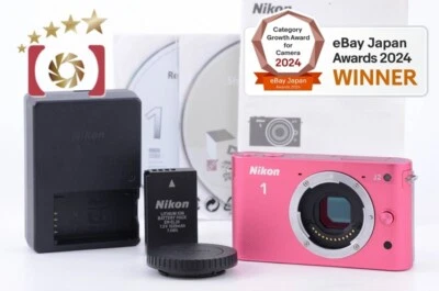 "Shutter count 452" Nikon 1 J2 Pink 10.1 MP Digital Camera Body [Excellent] - Image 1 of 4