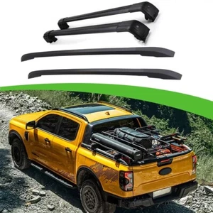 Aluminium Dachschiene Rack Halter Seitenkreuzstange für Ford Ranger T9 2023 2024 - Bild 1 von 11