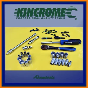 new - Kincrome 1/4" Drive Lok-On Socket and Accessories, choose one - Picture 1 of 32