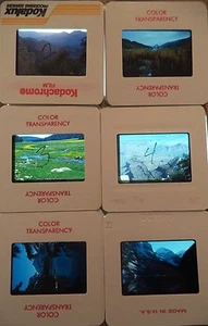 6 Original Vintage 35mm Kodak Photo Color Slide Nature Kodachrome Transparency - Picture 1 of 10