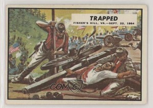 1962 Topps Civil War News Trapped #77 0s4