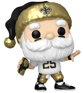 Funko POP! NFL New Orleans Saints 2024 Santa Claus Figure #276 Limited Exclusive - Picture 1 of 3