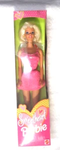 Mattel Sweetheart Barbie Doll #18608 Hot Pink Dress Blonde 1997 Vintage NEW! - Picture 1 of 2