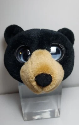 Binoculars▪︎K.M. Plush Stuffed Animal Bear Head 2006 Dial Focus RARE COLLECTABLE - Image 1 of 4