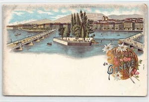 Suisse - GENÈVE - Souvenir de... - LITHO - Ed. Guggenheim - Picture 1 of 2