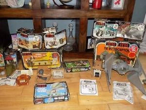 Star Wars Vintage Woolworths Offerta Speciale Scatola Tie Interceptor MTV-7 AST-5 INT-4 - Foto 1 di 53