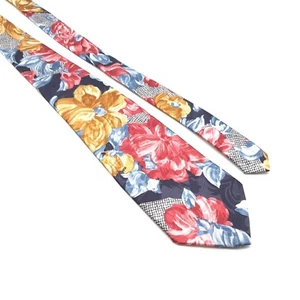 Ketch Classics Mens Necktie Floral Spring Accessory Office Work Casual Dad Gift - Picture 1 of 5