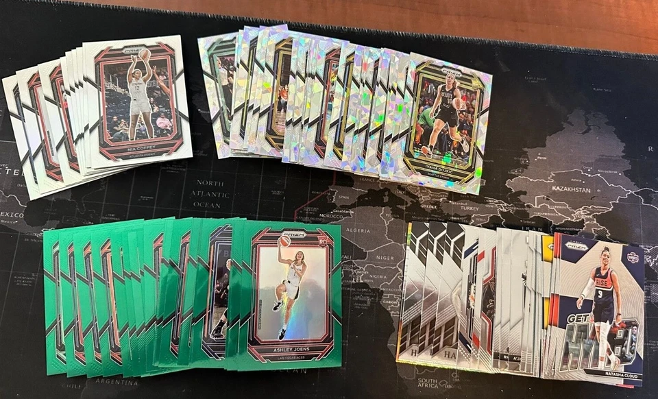 2023 Panini WNBA Prizm Basketball - Green - Ice - Silver - Inserts - Image 1 of 1