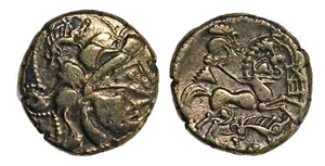 BAÏOCASSES (Région de Bayeux) Statère d’électrum aux sangliers DT.2254 - Picture 1 of 1