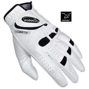 6 PACK MEN'S TCH CABRETTA LEATHER GOLF GLOVES MLH FOR RIGHT HANDED GOLFERS wPALM - Picture 1 of 16