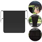 Set of 2 Black Car Sunshade Curtains Perfect for Road Trips & Long Drives