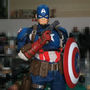 JMToys Captain America Steve Rogers 6in Action Figure Doll Model JM003 - Picture 1 of 7