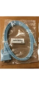 Genuine Cisco 72-3383-01 RJ-45 to DB-9 Female Router Console Cable 6 ft / 1.8m - Picture 1 of 3