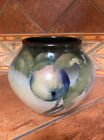 Vintage Vase with Floral Fruit Design by Edward Diers - Possibly Early 1900s