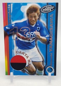 2004 Panini Calcio Cards Carta Maglia ("Jersey Card") #CM5 Atsushi Yanagisawa