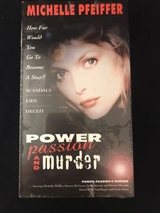 Power Passion and Murder (VHS, 2000) Michelle Pfeiffer New Sealed - Picture 1 of 4