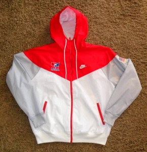 SELTEN NEU NIKE TEAM USA WRESTLING KAPUZENJACKE FULL ZIP HERREN M ROT/WEISS/GRAU - Bild 1 von 12
