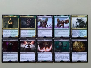 MTG Black Green BG Belbe, Corrupted Observer Elves Commander Deck CMR COM EDH - Picture 1 of 8