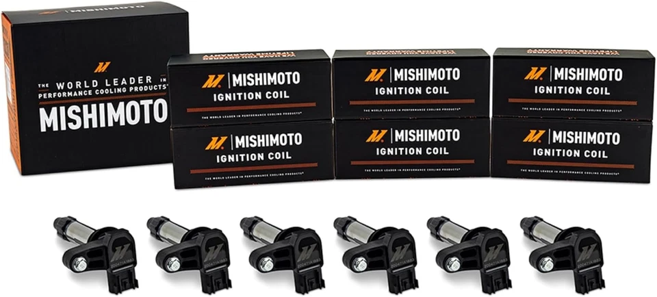 Paquete de bobina de encendido Mishimoto MMIG-CAM-1006 para Chevrolet Camaro 2010-2016 3,6 L Foto 1 de 4