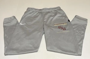 Nike Florida State Seminoles Sweatpant Joggers Mens Small Gray On Field Dri Fit - Picture 1 of 13