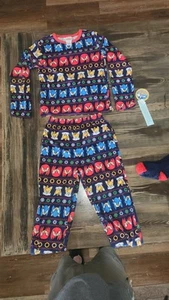 Sonic The Hedgehog Pajamas Christmas Size L (10/12) - Picture 1 of 5