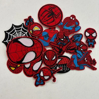 Marvel Spiderman Embroidery Patch Iron-On Venom Disney Superheroes Boys Gift - image 1 of 2