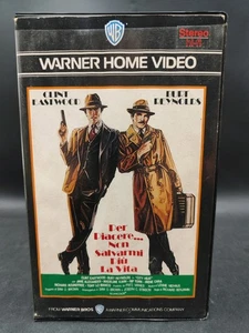 VHS Per piacere non salvarmi più la vita Clint Eastwood Reynolds 1984 Warner - Picture 1 of 8