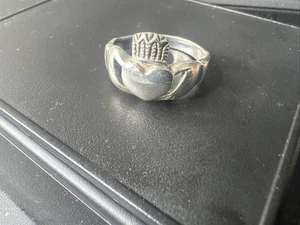 925 STERLING SILBER RING PLATTIERT GR. 7 - Bild 1 von 3