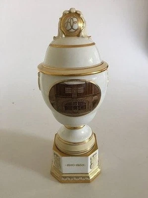 Bing & Grondahl Einzigartige Vase Mit Deckel Und Ständer Von Emma Krongsboll - Bild 1 von 4