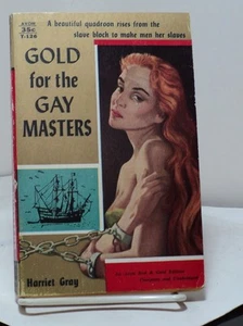 Gold for the Gay Masters by Harriet Gray - Avon T-126 - 1956 - Foto 1 di 2