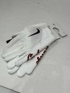 Nike NCAA Vapor Jet Football PE Gloves OSU Oklahoma State Cowboys Men Sz XXL - Picture 1 of 7