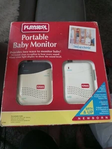 Vintage 90’s Playskool Portable Baby Monitor W/ Original Packaging 5703 New - Picture 1 of 4
