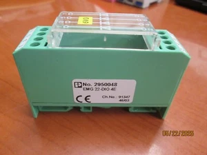 PHOENIX CONTACT EMG 22-SIO 4E DIODE MODULE 2950048 ( SHELF D4) - Picture 1 of 2