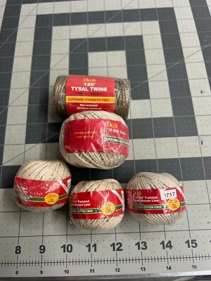 Лот из 5 шт. Do it Best Natural Cotton Twine String #18 x 200 Chalk Mason Line - Изображение 1 из 4