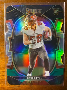 2022-23 Panini Select Cade Otton #28 RC Atrio Nero Verde Prizm Taglio Stampo - Foto 1 di 2