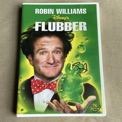 Disney’s Flubber (DVD 1997 WS) Robin Williams Sci-Fi Comedy Marcia Gay Harden + - Image 1 of 4