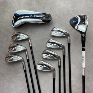 Cobra Aerojet 4 Hybrid+5-PW,SW Irons | Graphite KBS PGI Players 65 A (Soft Reg) - Picture 1 of 7